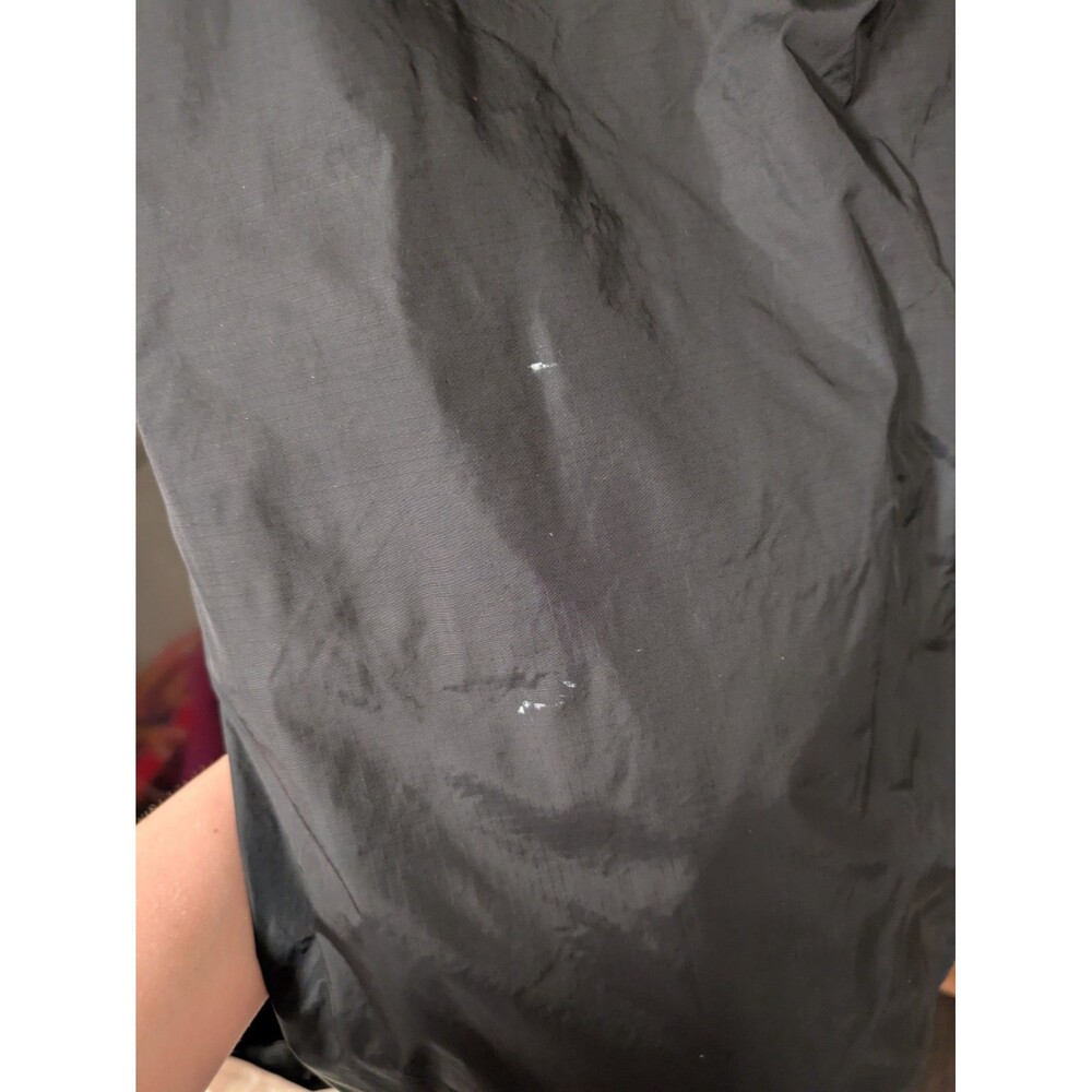 Gap Size Large Black Windbreaker Jacket Mens Nylon Coat Vintage - Picture 4 of 6